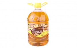Amrutva Extra Virgin Cold Pressed Groundnut Oil  Bottle  5 litre